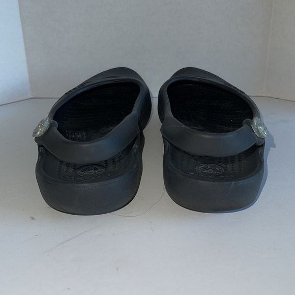 Crocs Black Jayna Slingback Flats - Picture 6 of 9